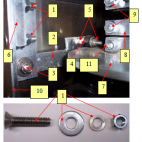 Patty-O-Matic Protege Knock Out Lever Interior View